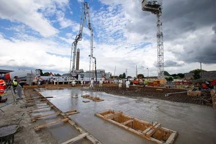 Construction underway on the new district heat network at Edmonton EcoPark