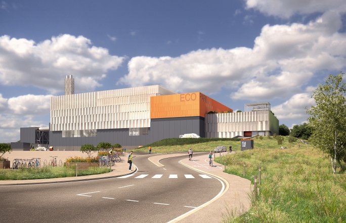 Indicative image of the Energy Recovery Facility